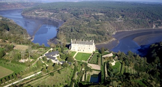 Château de La Roche Jagu et son parc